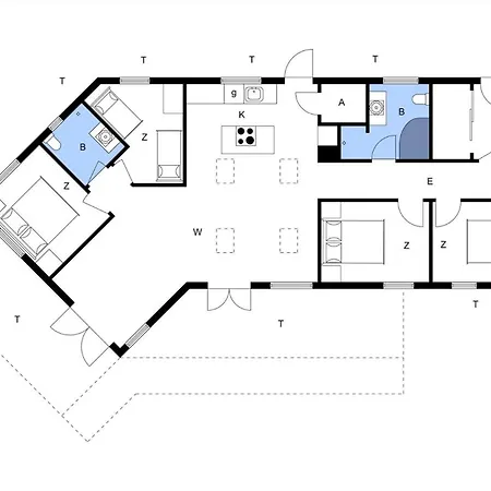 Dom wakacyjny M379-vaeggerlose-baeverstien-43 Bøtø By